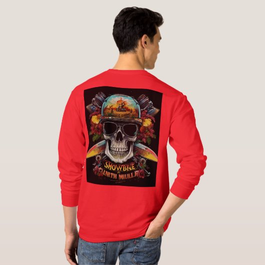 男性Tシャツ Tシャツ (裏面フル)