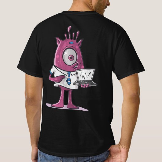 男性Tシャツ Tシャツ (裏面)