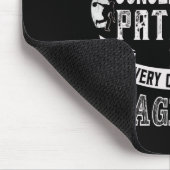 男教え女の呪いごとおもしろい マウスパッド (コーナー)