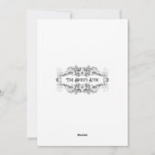 男書の子、肩に猫、手作り/クラシック シーズンカード (裏面)