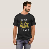 男最高の子の女の子のための姉妹の日 Tシャツ (正面フル)