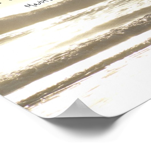 男漁師とボートの漁師 ポスター (角)