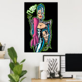 男爵夫人™ ポスター (ホームオフィス)