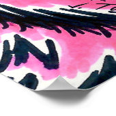 男爵婦人™とピンク人狼 ポスター (角)