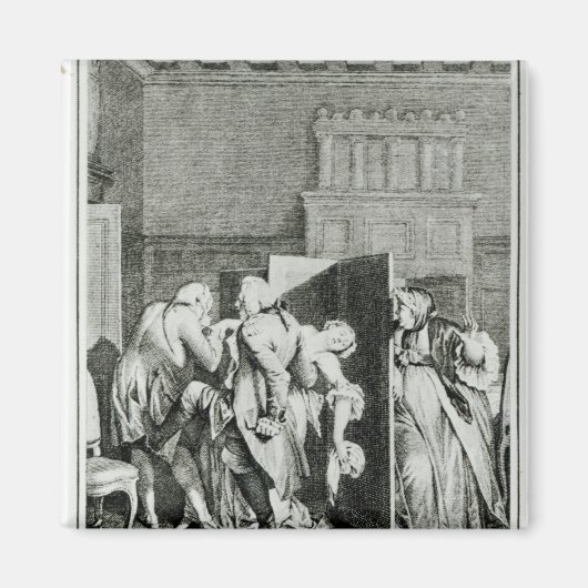 男爵…塩酸塩カンジダ マグネット (正面)