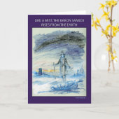 男爵Appears カード (黄色い花)