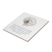 男犬の形見 タイル (側面)