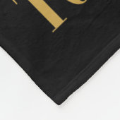 男生まれのキリスト教ボス女の子に仕えやる気を起こさせるる フリースブランケット (角)