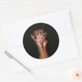 男祈炎 ラウンドシール (封筒)