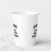 男神話伝説のおもしろいカスタム 紙コップ (左)