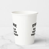 男神話伝説のおもしろいカスタム 紙コップ (右)