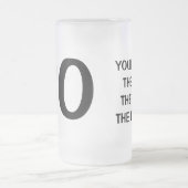 男神話伝説のビアマグは60誕生日の男 フロストグラスビールジョッキ (中央)