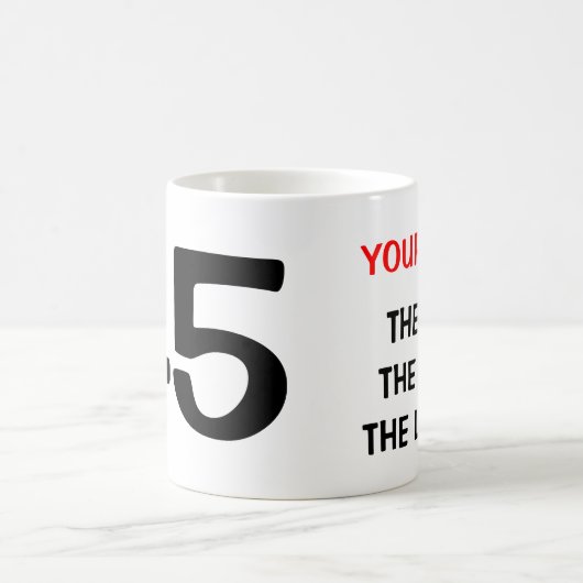 男神話伝説は45誕生日のgag男性 コーヒーマグカップ (中央)