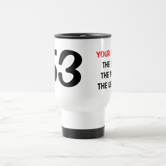 男神話伝説タンブラー男性への誕生日 トラベルマグ (中央)