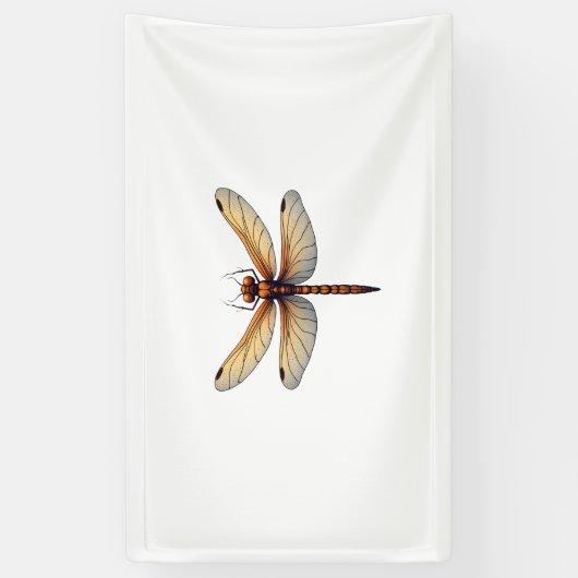 男素晴らし子と女の子のためのトンボの衣装 横断幕 (縦)