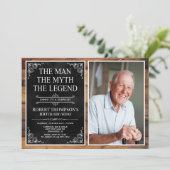 男素朴神話レジェンドサプライズ100誕生日 招待状 (スタンド正面)