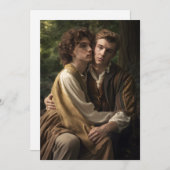 男考え性カップル シーズンカード (正面/裏面)