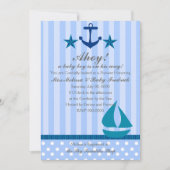 男航海のの子 招待状 (正面)