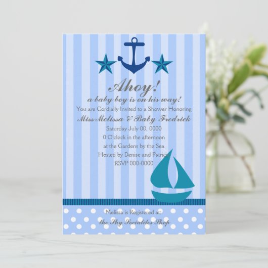 男航海のの子 招待状 (スタンド正面)