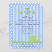 男航海のの子 招待状 (正面/裏面)