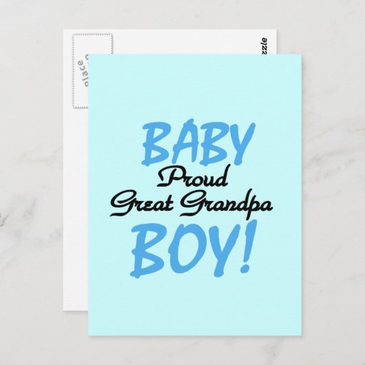 男誇りを持った素晴らしの子Tシャツとギフトのおじいちゃん ポストカード (正面/裏面)