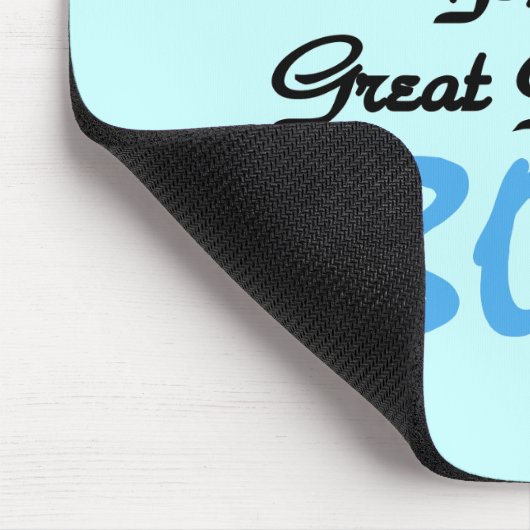 男誇りを持った素晴らしの子Tシャツとギフトのおじいちゃん マウスパッド (コーナー)