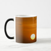 男読の本のリラックス独立自然 モーフィングマグカップ (左)