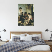 男遊の子のサイコロ, c.1670-75 キャンバスプリント (インサイチュ (寝室))