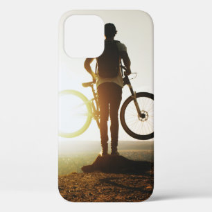 男運の自転車 iPhone 12ケース