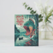 男達の漁師レイクシーン ポストカード (スタンド正面)