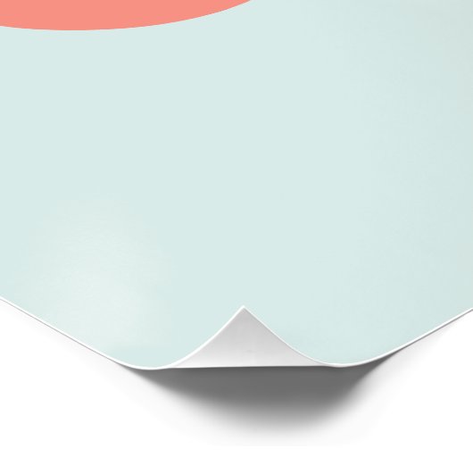 男間抜けの子のガチョウ2番目の誕生日カードとギフトサイン ポスター (コーナー)