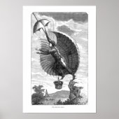 男飛んでいるは ポスター (正面)