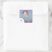 男飲おもしろい漫画 スクエアシール (バッグ)