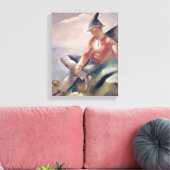 男 キャンバスプリント (インサイチュ (リビング))