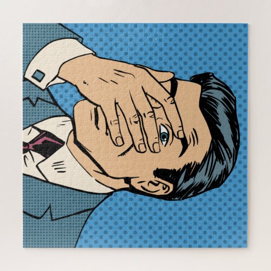 男 ジグソーパズル (横)