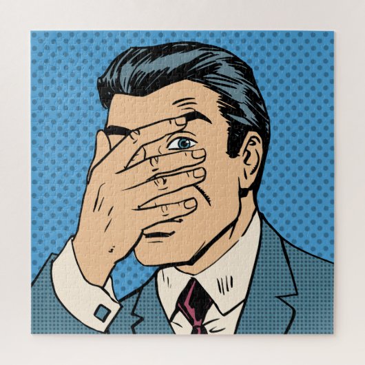 男 ジグソーパズル (縦)