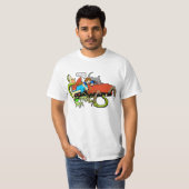 男! モンスター! Tシャツ (正面フル)