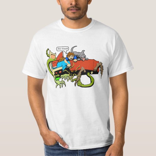 男! モンスター! Tシャツ (正面)