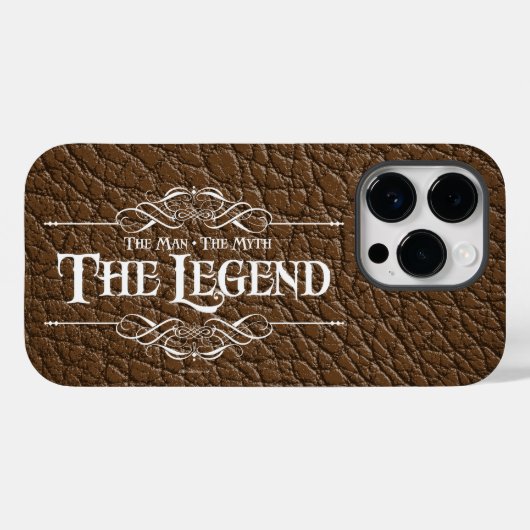 男、神話、伝説のケースメイトiPhone Cas Case-Mate iPhoneケース (裏面 (横))