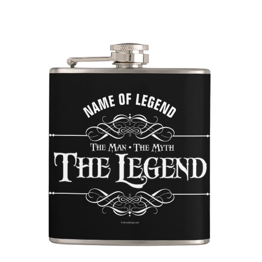 男、神話、伝説フラスコ フラスク (正面)