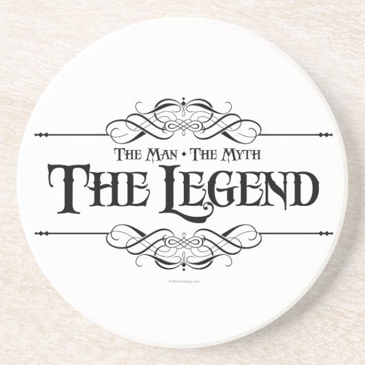 男、神話、伝説 コースター (正面)