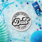 男、神話、伝説、パパ、父親、パパ。 ペーパープレート (パーティー)