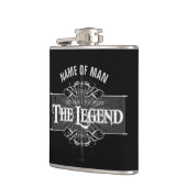 男、神話、伝説 フラスク (左)
