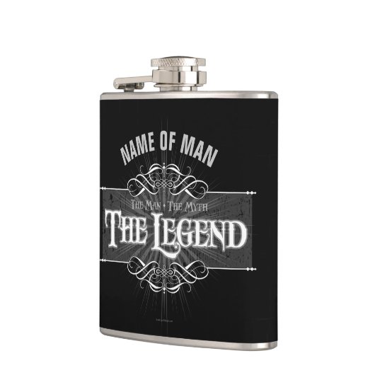 男、神話、伝説 フラスク (左)