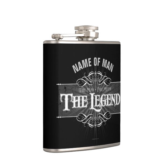 男、神話、伝説 フラスク (右)
