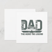 男、神話、勇者、英雄、伝説 (正面/裏面)