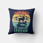 男-神話-狩り伝説 クッション (裏面)