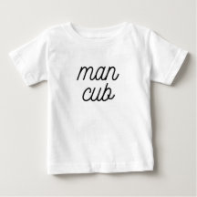 男CubグラフィックT型