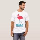 男Iラブフラミンゴ Tシャツ (正面フル)