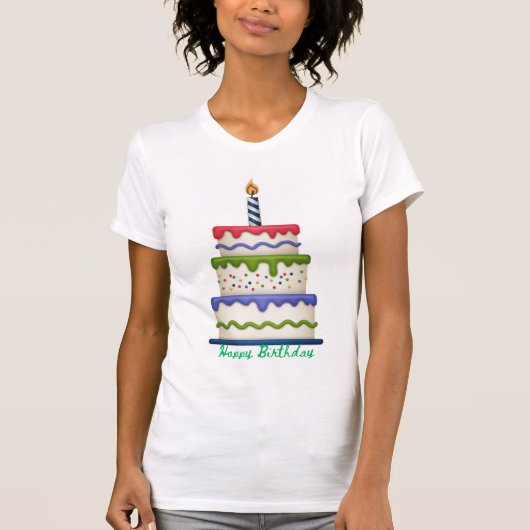 男tシャツの誕生日ガールシューロット tシャツ (正面)